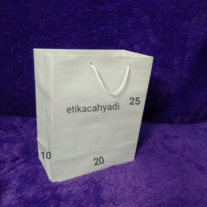 

PAPER BAG /TAS KERTAS 20X25 CRAFT PAPER