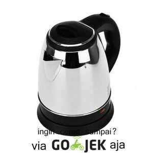 Teko-Teco Mug Pemanas Air Otomatis FLECO 1,8L Stainlles Stell Termurah