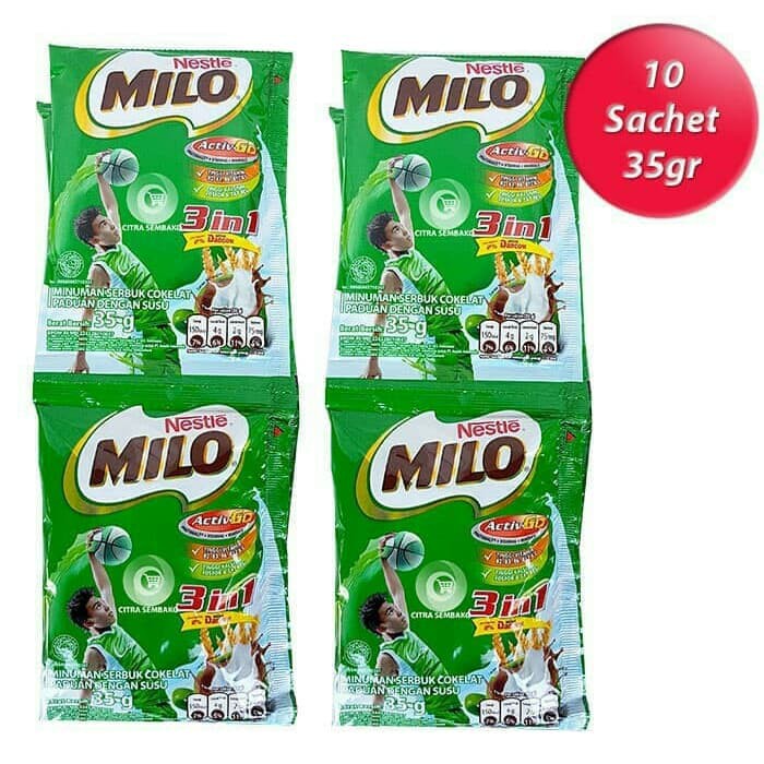 

Susu Milo ActiveGo 3in1 1 Renteng