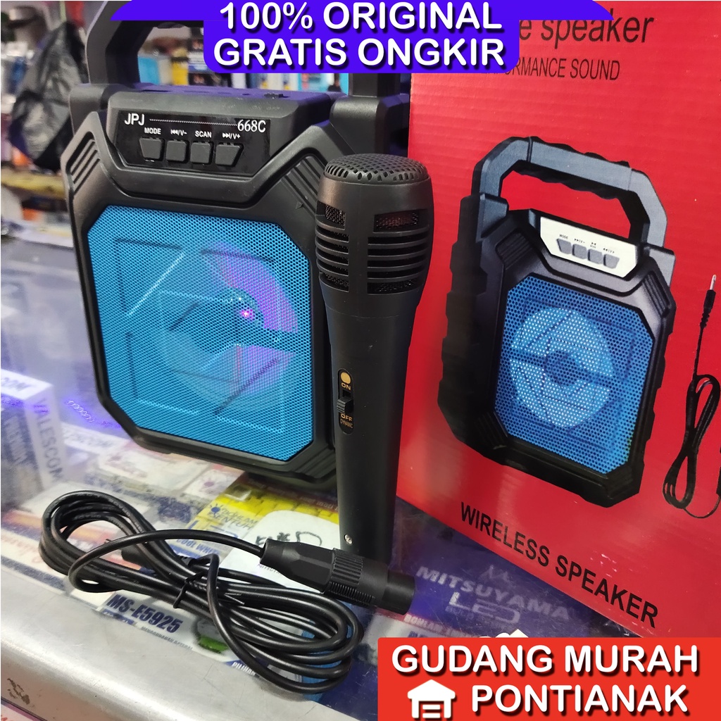 Speaker Bluethoot bonus Mic suara bagus dan nyaring MURAH