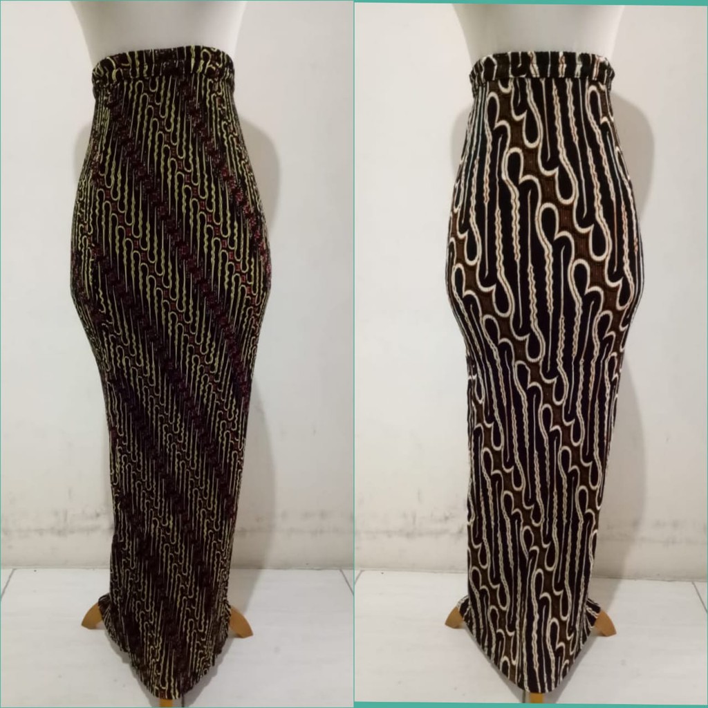 SB Collection Rok Plisket Tia Maxi Panjang Jumbo Batik Wanita