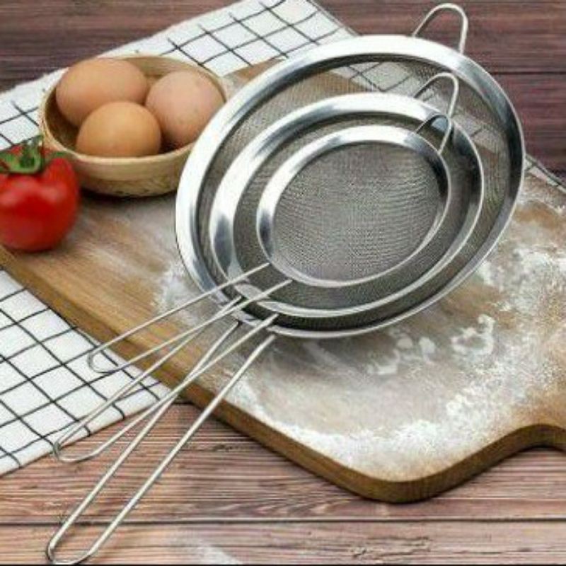 Saringan Minyak/Tepung Stainless Besar
