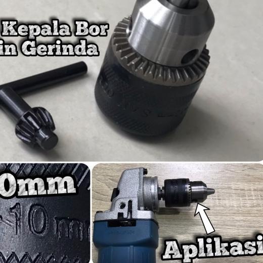 ➴ Adaptor Bor Ke Gerinda 10mm 13mm Adapter Gerinda Ke Bor ➲