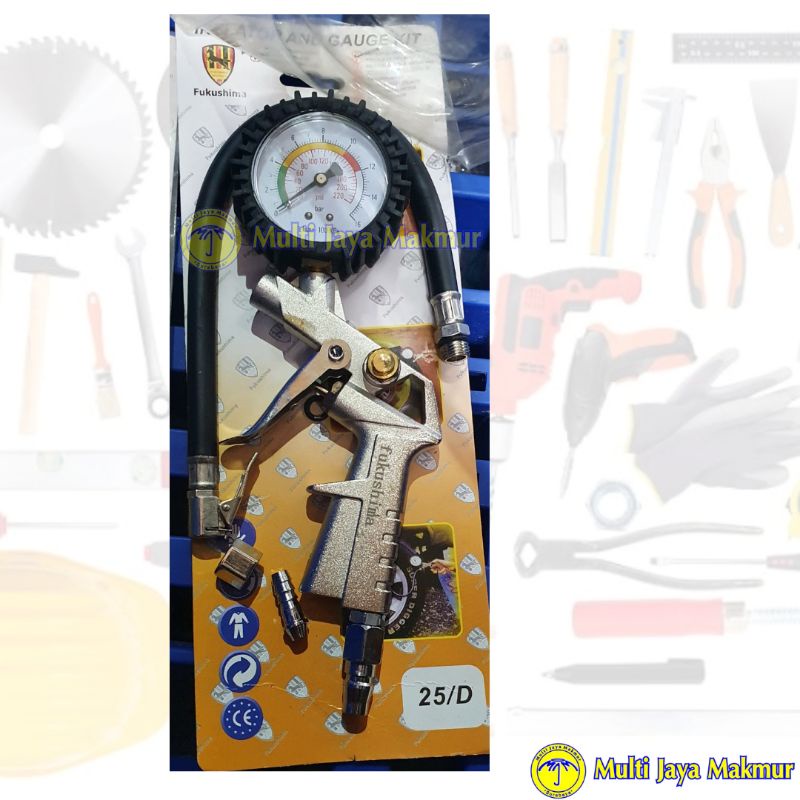 Inflator Tire Pressure Gauge 3 in 1/ Alat Ukur Angin BAN 3 Fungsi