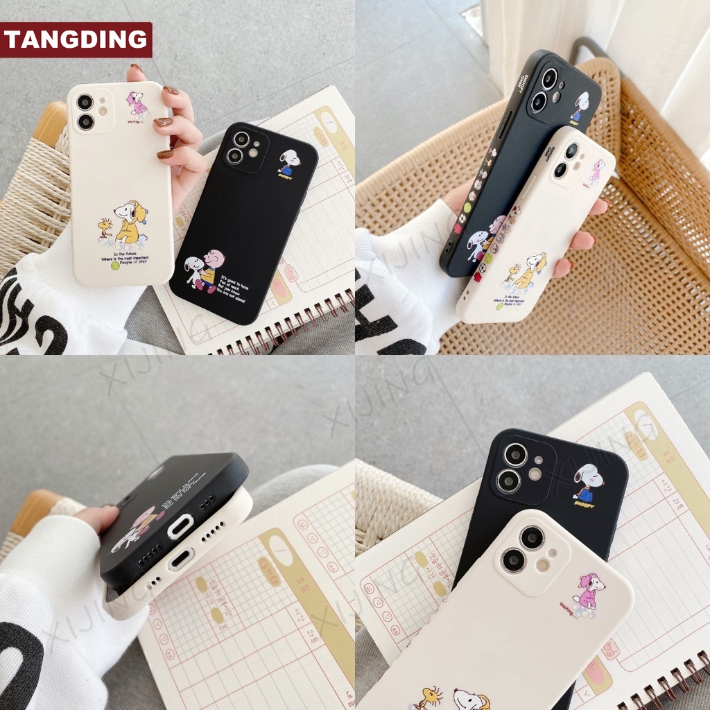 【COD Tangding】Iphone11Pro Max 12 Promax Cartoon Boy Puppy Pattern Anti-fall Phone Case Protection