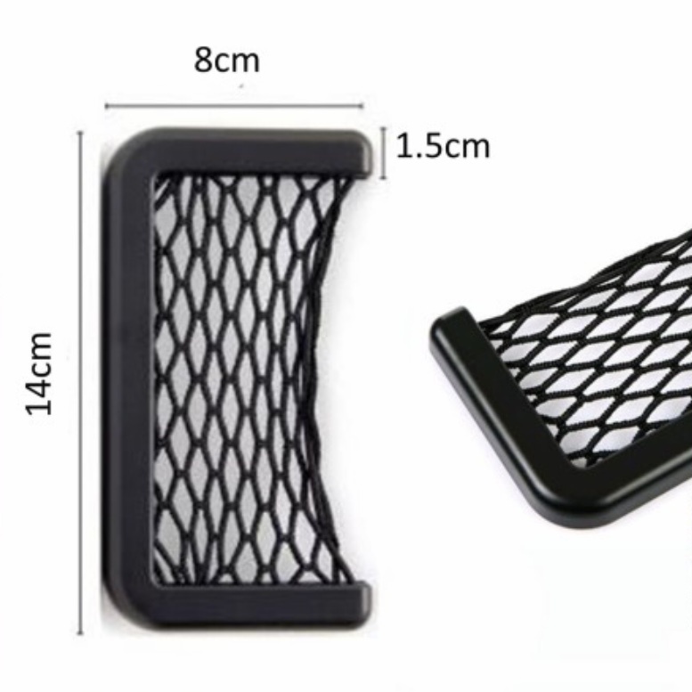 Kantong jaring mobil car net pocket phone holder mobil organizer