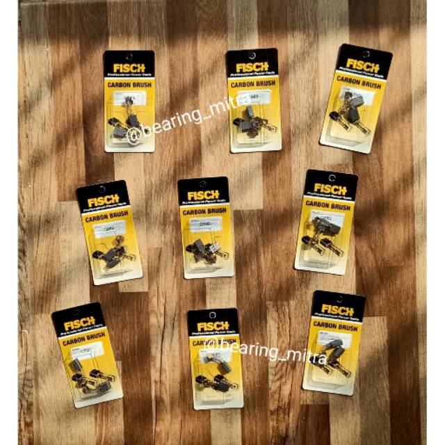 Carbon Brush CB85 Fisch Mesin Bor 16 mm dan 13 mm