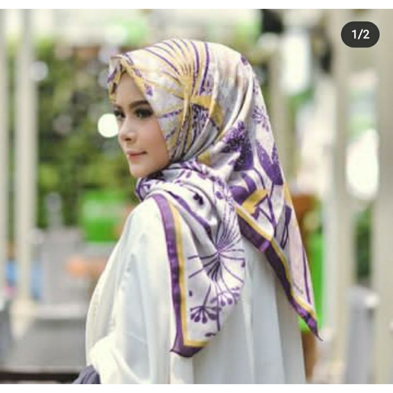 Preloved voal scarf by louisaluna /dayana scarf /kuncup scarf wearingklamby