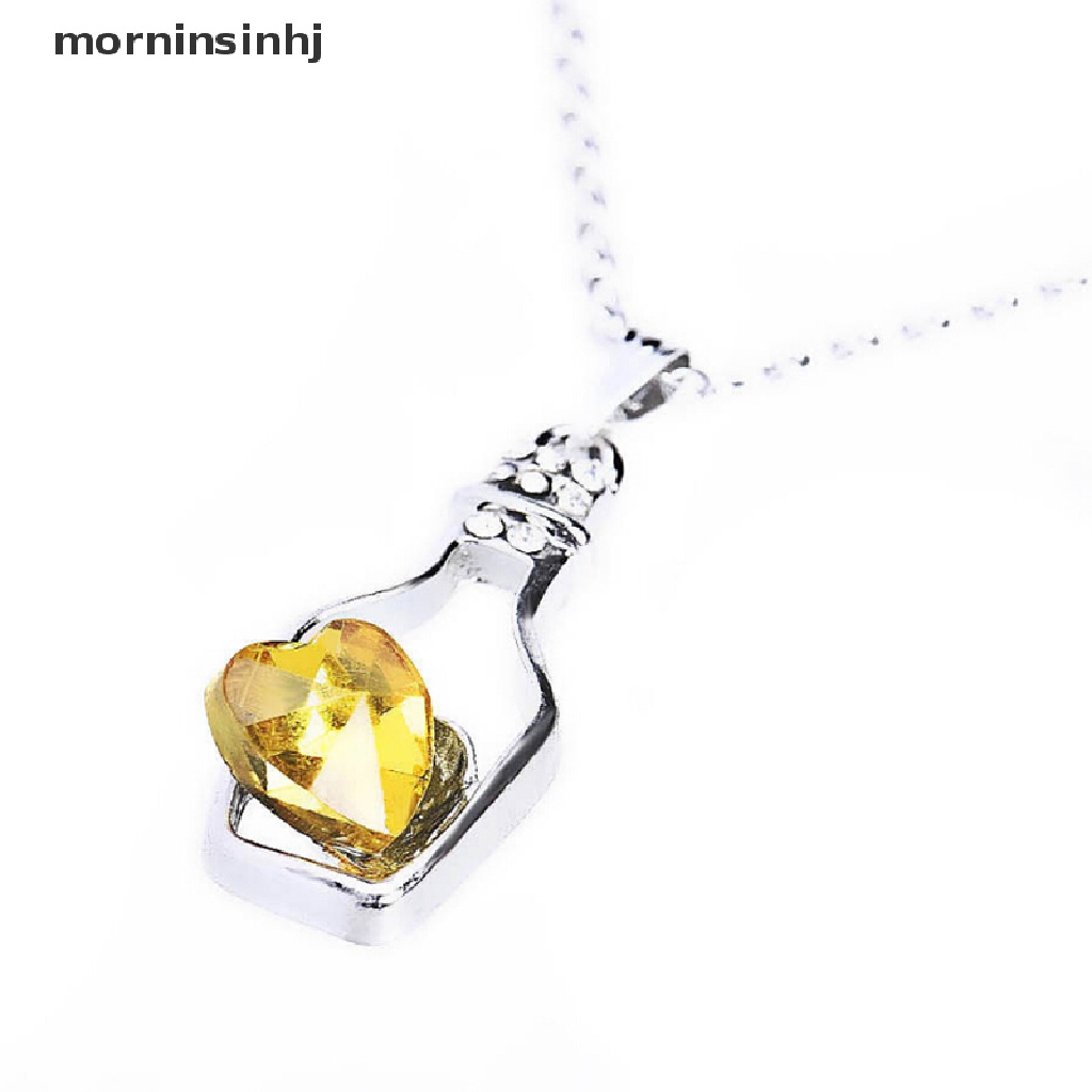 Mor Kalung Rantai Liontin Botol Tulisan Love Untuk Wanita