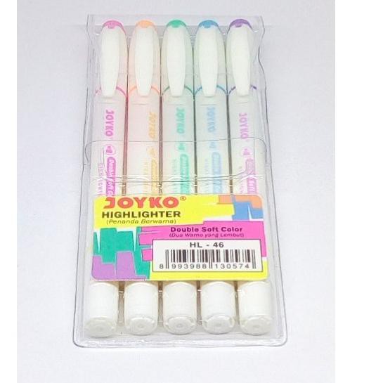 

READY ! Highlighter ( Set ) Joyko HL - 46 - 5 pcs