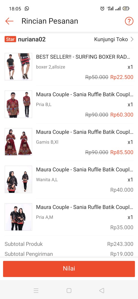 Maura Couple - Sania Ruffle Batik Couple Ori Ndoro Jowi Dnt Garansi Termurah Shopee - Coupl