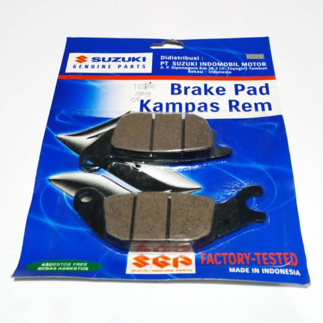 KAMPAS REM CAKRAM BELAKANG  ORIGINAL SUZUKI SATRIA FU150 REAR 69100-20840-000