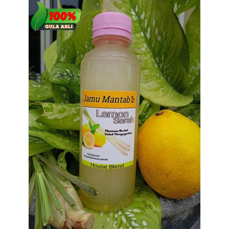 

Lemon Sereh | Jamu Tradisional | Minuman Tradisional | Lemon sereh selasih | Sereh | Pelangsing