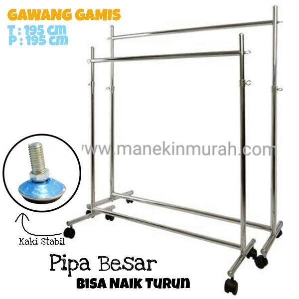 Gantungan Baju Gamis/Gawangan Besi Gamis