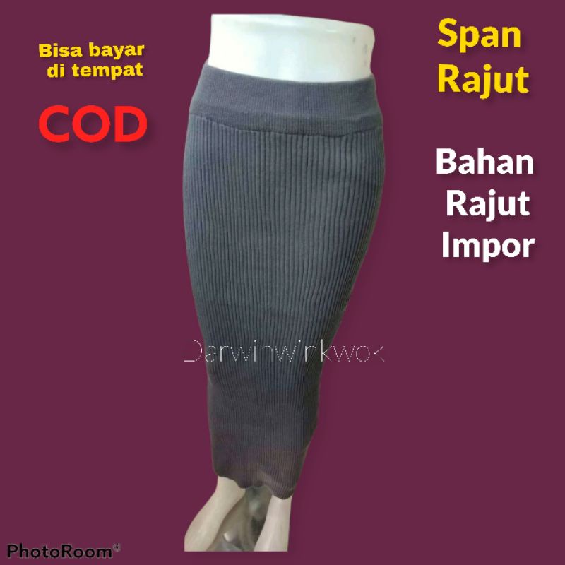 (Rajut) ROK SPAN RAJUT ROK SPAN ROK RAJUT ROK RAJUT IMPOR SPAN Rok span knit ROK KNIT Rok kineti