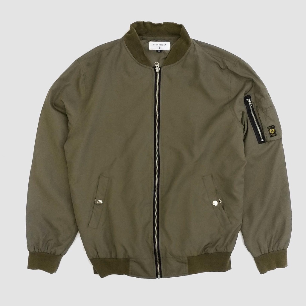Jaket Bomber Attention