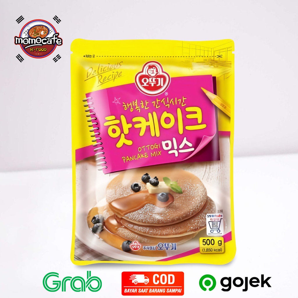 

Ottogi Pancake Mix Hot Cake 500gr - Tepung Pancake Made In Korea