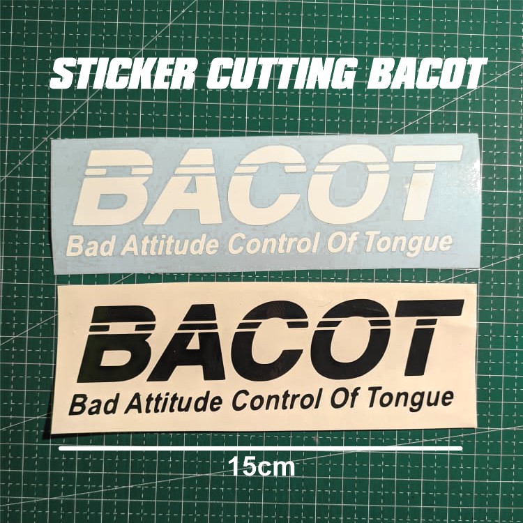 STICKER BACOT I STICKER CUTTING BACOT I STICKER BACOT MOTOR