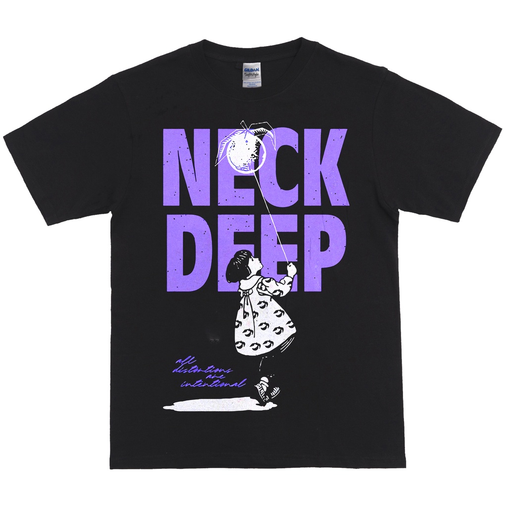 Kaos Band NECK DEEP Balloon Tshirt Band Merchandise