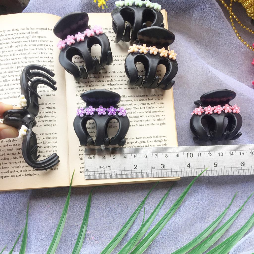 JEDAI RAMBUT AESTHETIC DAISY FULL COLOR BY SV JEDAI 5CM JEPITAN BADAI HAIR STYLISH JEDAI GURITA