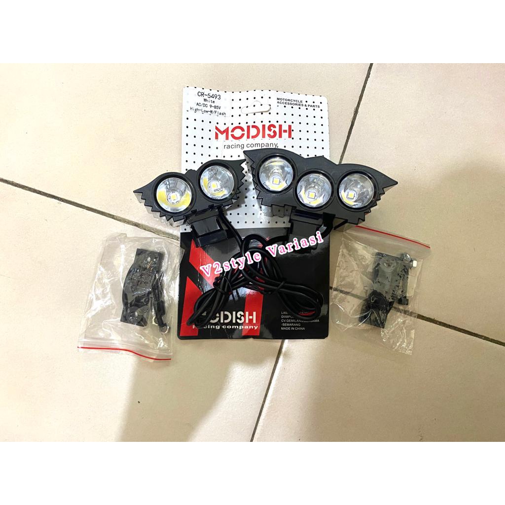 LAMPU SOROT MINI OWL 85V LED PUTIH SET BREKET BAUT PNP 2MATA 4W 3MATA 6W MOBIL SEPEDA R25 YZF R3 MT25 MT07 CBR MEGA PRO VERSA THUNDER VEGA FIZ R MX BLADE SPACY FU TIGER NINJA KLX Crf Trail Cros Vixion Byson Forza Scorpio Nmax Pcx Beat Vario Revo SuprA MaX