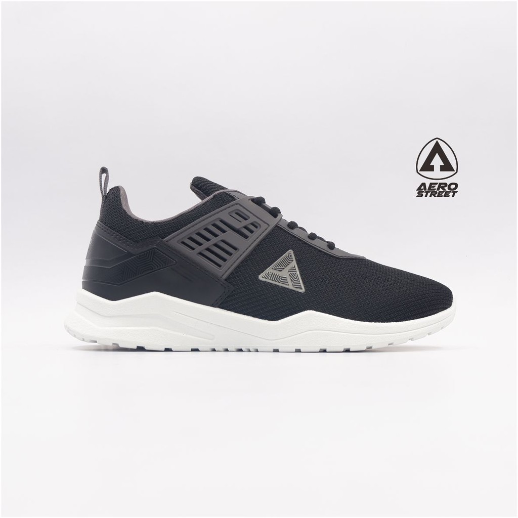 Aerostreet 40-43 Toyamaki Hitam - Sepatu Sneakers Casual Sport Sekolah Pria Wanita Aero Street