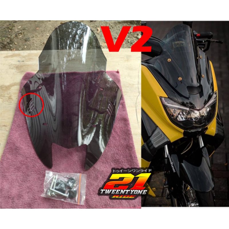 WindShield visor Nmax old sporty jenong