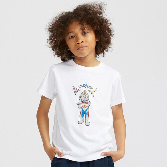 UNIQLO KIDS UT ULTRAMAN LENGAN PENDEK