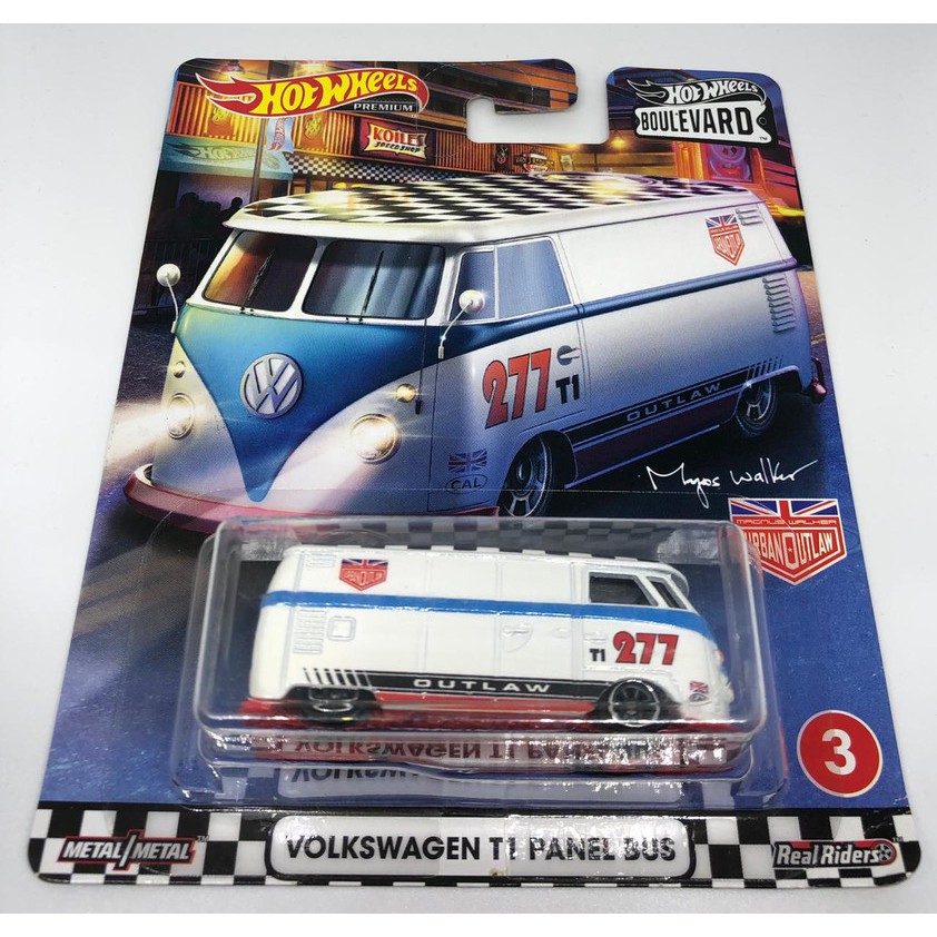 Hot Wheels Volkswagen T1 Panel Bus HW VW Hotwheels Boulevard Mobil Mainan Anak Original