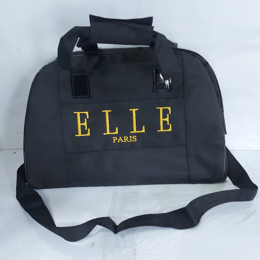 TAS PAKAIAN ELLE PARIS + FREE TALI SELEMPANG MURAH / TRAVEL BAG ELLE POLOS KANVAS COMPACT SIZE BARU  / TAS TRAVEL ELLE BUNDAR / TAS DUFFEL ELLE POLOS KANVAS MURAH / TAS PAKAIAN FASHION ELLE + TALI SELEMPANG / TAS BERANGKAT ELLE MURAH / TAS PAKAIAN ELLE