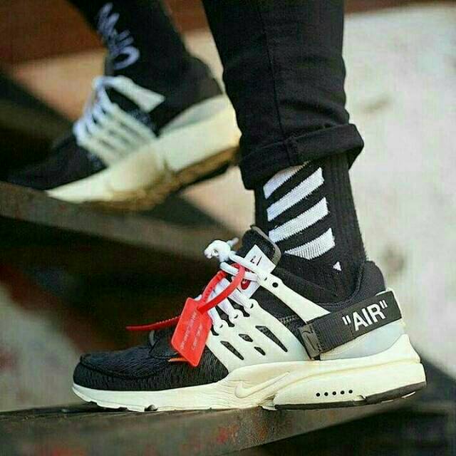 nike off white black presto