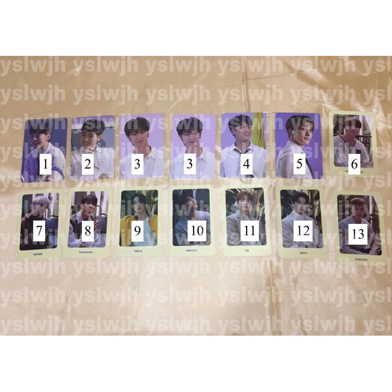 ‼️BACA DESKRIPSI‼️ BENEFIT KTOWN HOSHI WONWOO THE8 MINGYU DK PC OTR SEUNGKWAN VERNON DINO