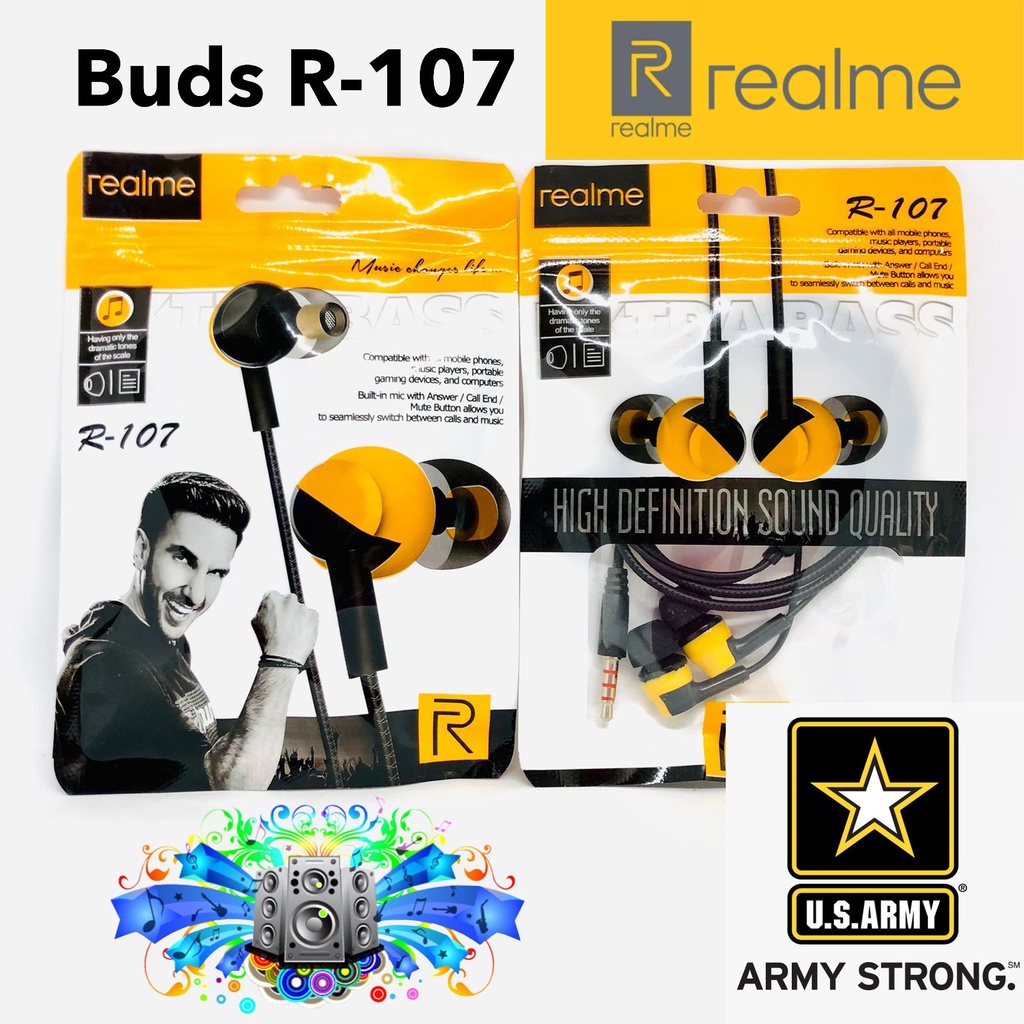 Handsfree Headset Realme R-107