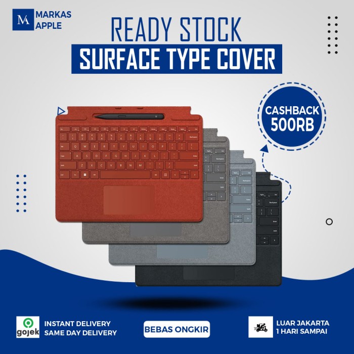 Microsoft Surface Pro Type Cover ( Keyboard Surface Pro 6 7 )