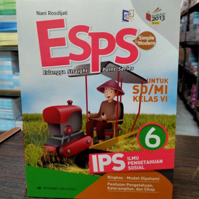 ESPS IPS SD kelas 1,2,3,4,5,6 kurikulum 2013-Kelas6
