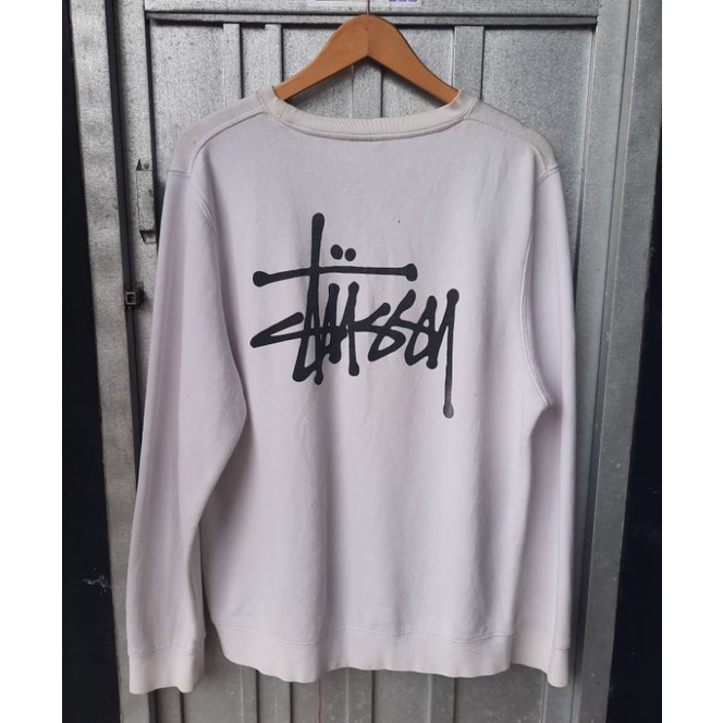 crewneck stussy second