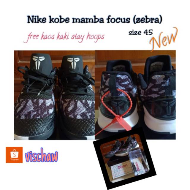 NEW & TERMURAH Sepatu Basket Nike Kobe Mamba Focus size 45