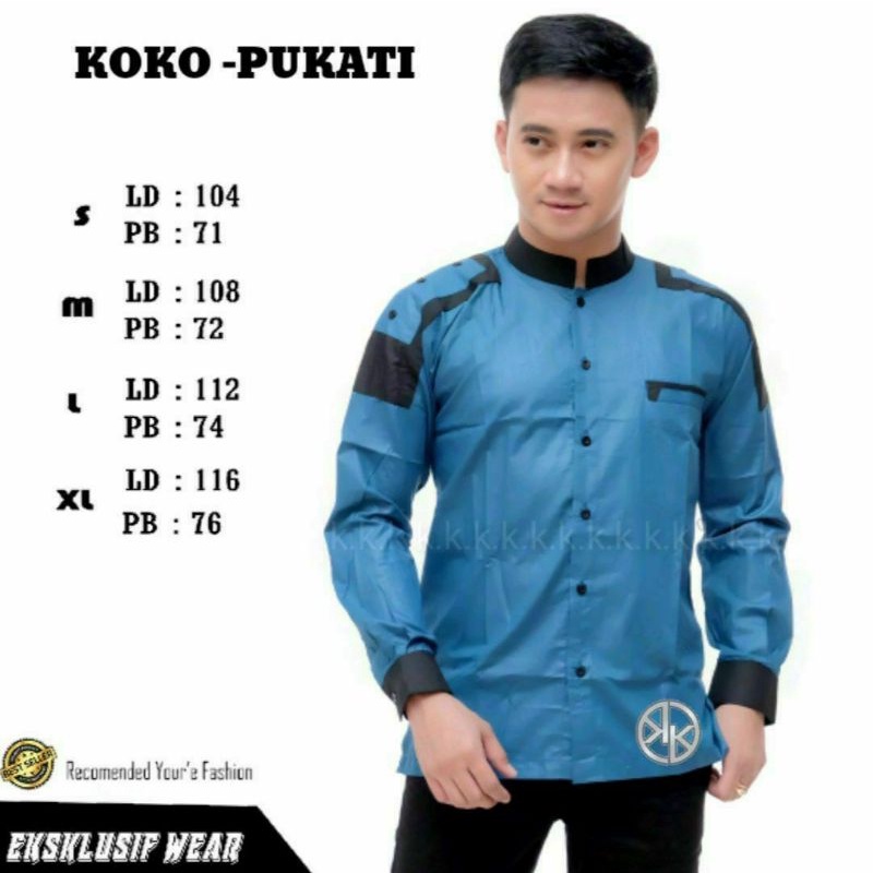 Koko hadro az zahir, koko santri pria, koko modern