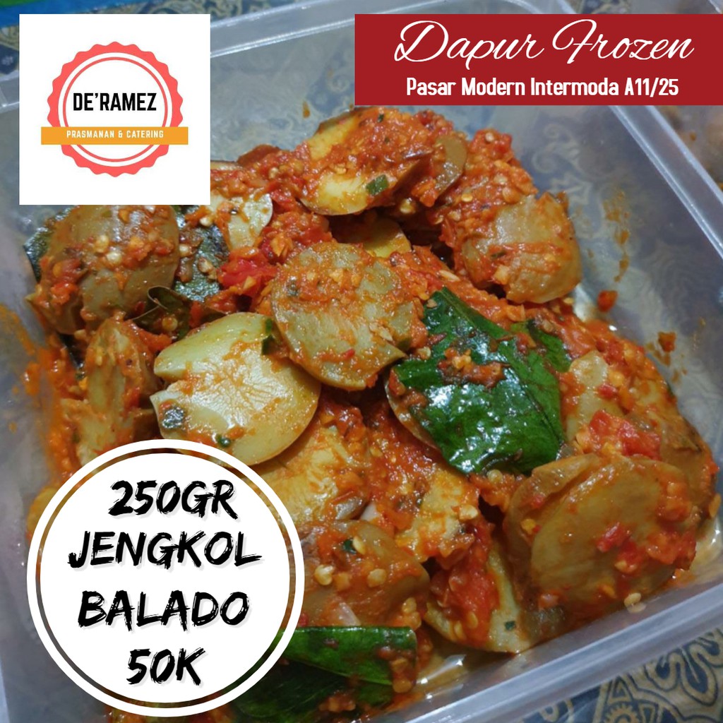 

Jengkol Balado 250gr Frozen