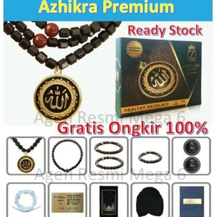 [[BISA COD]] AZHIKRA - AZIKRA Premium Tasbih Kesehatan - Kalung Azikra - Original KOMPLIT Kode 892