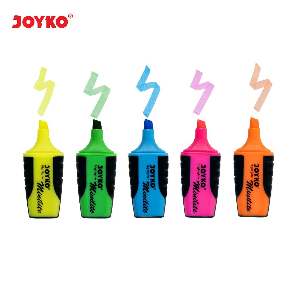 

Joyko Highlighter Minilite Penanda Berwarna