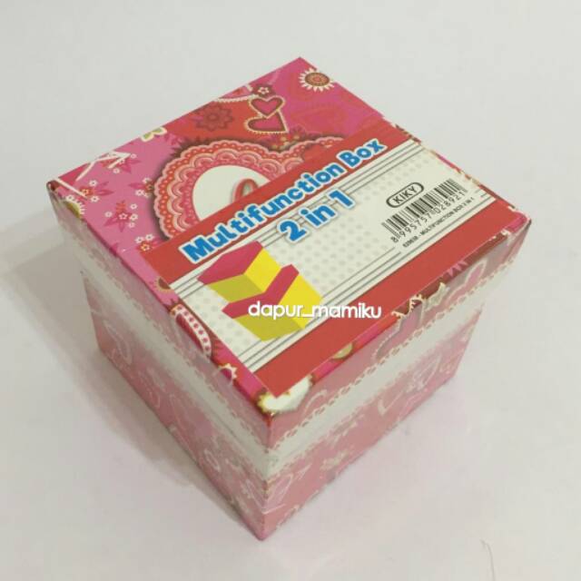 Multifunction Box 2 in 1  Kotak Serbaguna 1 set isi 2