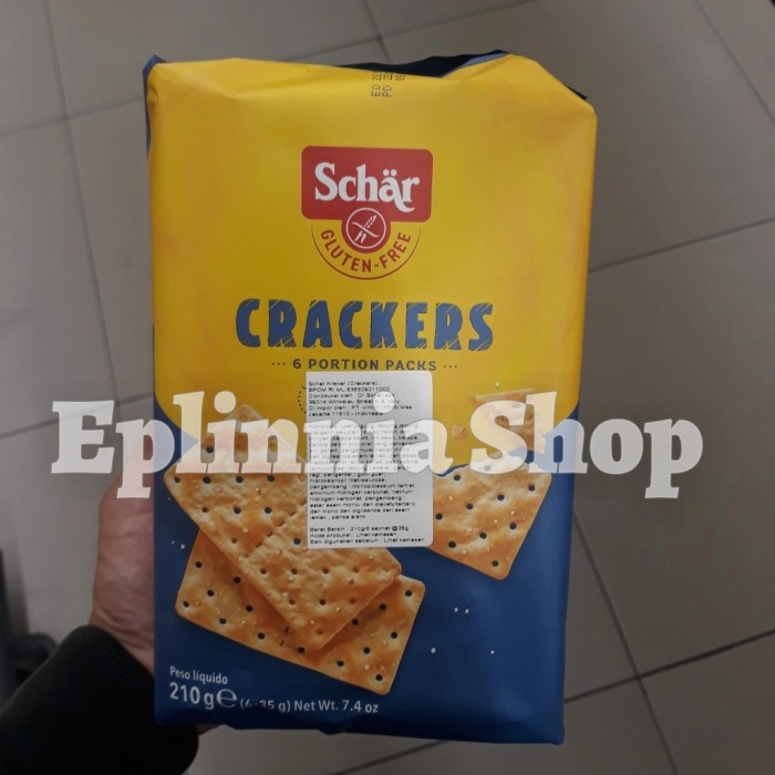 

Schar Crackers Gluten Free 210 gr - Schar Kreker