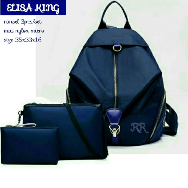 Tas sekolah set ELISA KING(BEST SELLER)