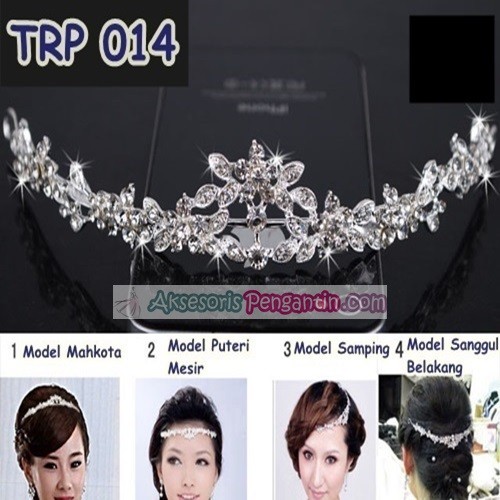 [BISA COD] TIARA WEDDING AKSESORIS SANGGUL HEADPIECE PENGANTIN TRP014