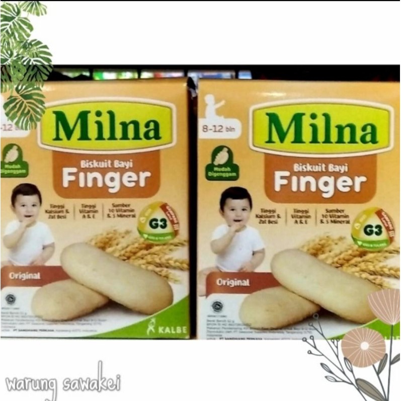 

Milna Biscuit Finger 52gr