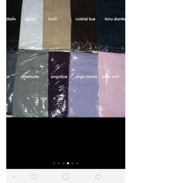 ◄ MANSET GAMIS DALAMAN BAHAN KAOS PREMIUM ❉