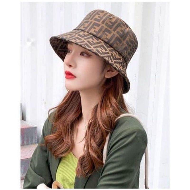 Topi Bucket Hat Fendi Topi Premium Quality