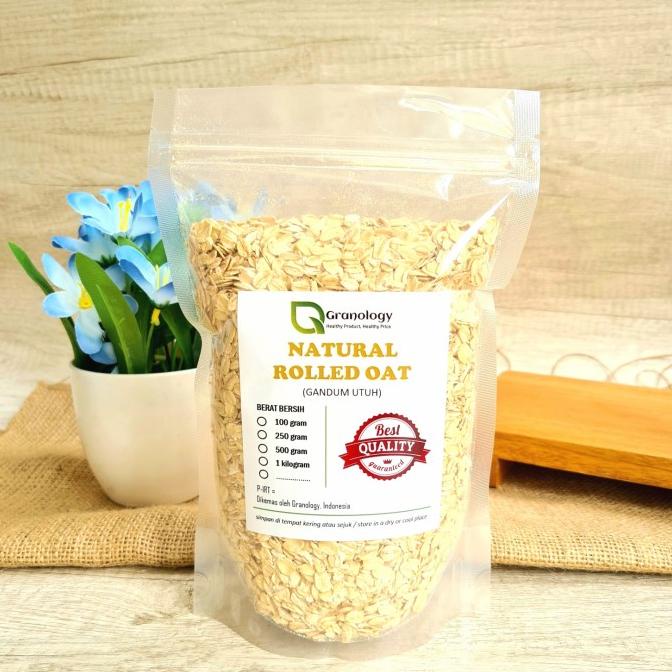 

Big Sale Gandum Kasar / Regular Rolled Oat (500 Gram) by Granology Big Sale