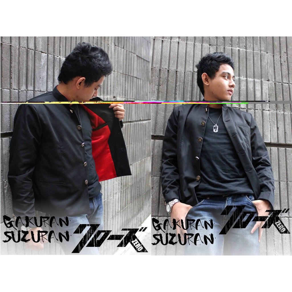 Jaket Crows Zero Gakuran Suzuran Premium